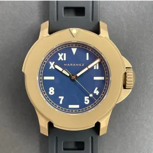 Maranez Bangla 44mm brass blue California