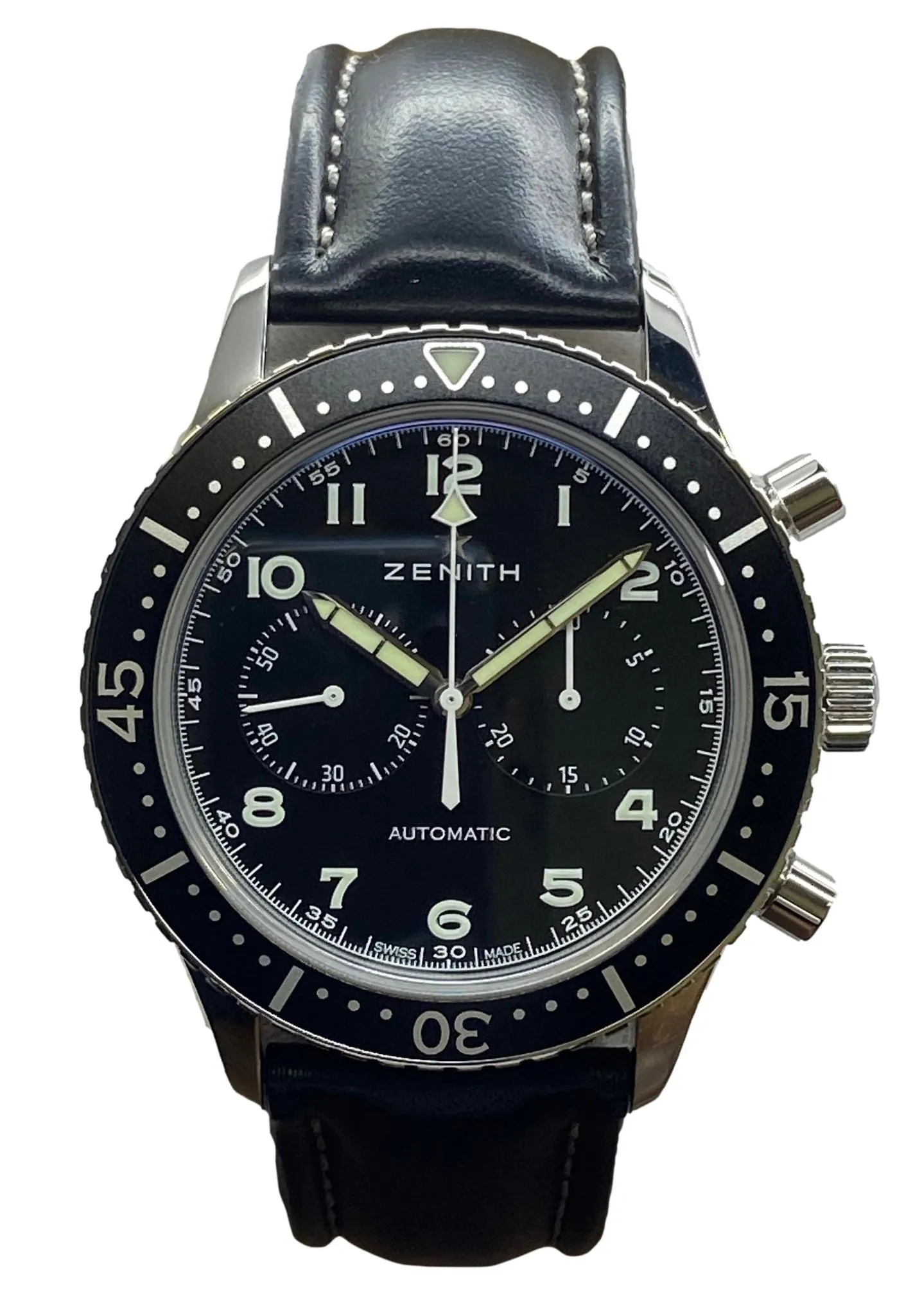 Zenith Pilot Chronometro Tipo CP-2 L.E 1000pcs 03.2240.4069  Black Dial Automatic Men's Watch